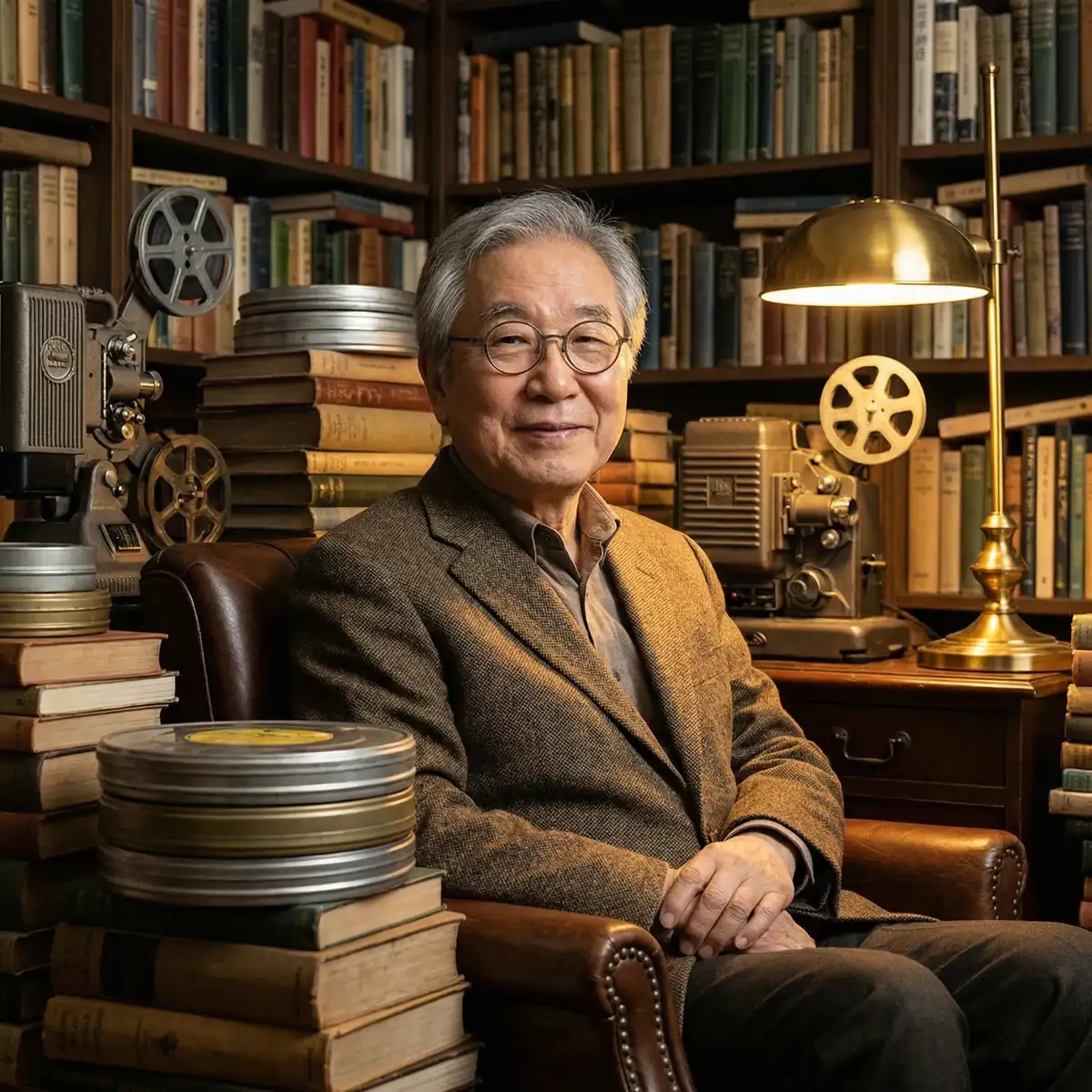 亚洲伦理片库馆长肖像 - 蛙趣 研究学者